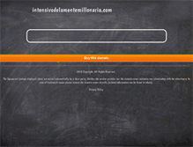 Tablet Screenshot of intensivodelamentemillonaria.com